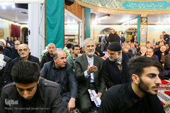 حسن غفوری فرد در مراسم ختم موسوی قهار