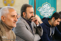 حسن سلطانی در مراسم ختم مرحوم موسوی قهار