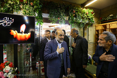 عبدالعلی علی عسگری در مراسم ختم موسوی قهار