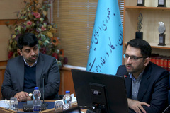 محمدجعفر کبیری، معاون امور تعاون وزارت تعاون، کار و رفاه اجتماعی و عیسی علیزاده، معاون فرهنگی جهاد دانشگاهی