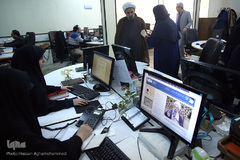 بازدید حجت الاسلام والمسلمین محمدحسین مختاری، رییس دانشگاه مذاهب اسلامی از ایکنا