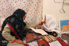 قلم بر لب، نقش زندگی می‌زند/ بیرجند