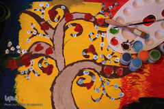 قلم بر لب، نقش زندگی می‌زند/ بیرجند