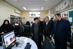 بازدید دبیر شورای عالی انقلاب فرهنگی