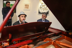 بازدید سیدعباس صالحی، وزیر فرهنگ و ارشاد اسلامی از نمایشگاه آثار جشنواره ملی هنری «همام»