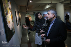 بازدید سید رضا صالحی امیری، رئیس کمیته ملی المپیک از نمایشگاه آثار برگزیده جشنواره ملی و هنری «همام»