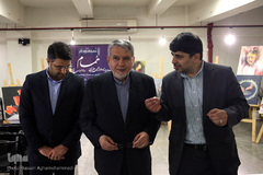 بازدید سید رضا صالحی امیری، رئیس کمیته ملی المپیک از نمایشگاه آثار برگزیده جشنواره ملی و هنری «همام»