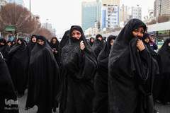 مراسم تشییع پیکر آیت‌الله سیدمحمدمهدی خلخالی در مشهد مقدس