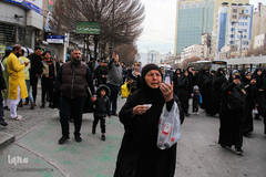 مراسم تشییع پیکر آیت‌الله سیدمحمدمهدی خلخالی در مشهد مقدس