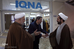 بازدید حجت‌الاسلام والمسلمین یوسفی مقدم، رئیس پژوهشکده فرهنگ و معارف قرآن کریم از ایکنا