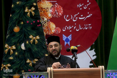 کشیش عالیجناب نرسیسیان از روحانیان مسیحی 