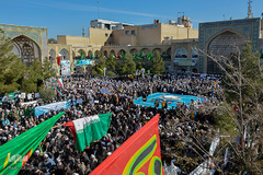 مراسم گرامیداشت یوم‌الله ۹دی در شهر مقدس قم