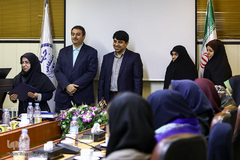 تجلیل از هنرمندان نمایشگاه نفس‌المطمئنه