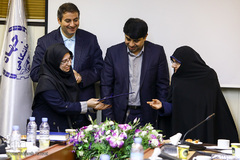 تجلیل از هنرمندان نمایشگاه نفس‌المطمئنه