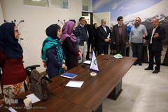 بازدید حسام الدین آشنا، مشاور رییس جمهور از پارک علوم، فناوری نرم و صنایع فرهنگی جهاددانشگاهی