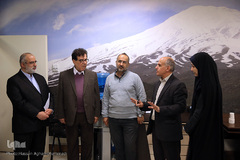 بازدید حسام الدین آشنا، مشاور رییس جمهور از پارک علوم، فناوری نرم و صنایع فرهنگی جهاددانشگاهی