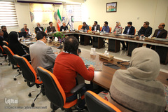 بازدید حسام الدین آشنا، مشاور رییس جمهور از پارک علوم، فناوری نرم و صنایع فرهنگی جهاددانشگاهی