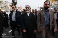 اجتماع مردم قم در پی شهادت حاج قاسم سلیمانی