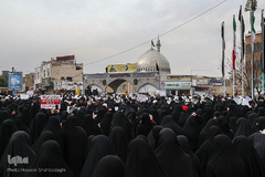 اجتماع مردم قم در پی شهادت حاج قاسم سلیمانی