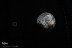 اجتماع مردم قم در پی شهادت حاج قاسم سلیمانی