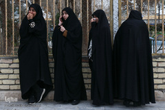 اجتماع مردم قم در پی شهادت حاج قاسم سلیمانی