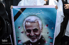 راهپیمایی مردم تبریز در پی شهادت سردار سپهبد شهید قاسم سلیمانی