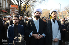 راهپیمایی مردم تبریز در پی شهادت سردار سپهبد شهید قاسم سلیمانی