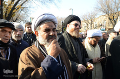 راهپیمایی مردم تبریز در پی شهادت سردار سپهبد شهید قاسم سلیمانی