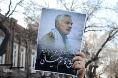 راهپیمایی مردم تبریز در پی شهادت سردار سپهبد شهید قاسم سلیمانی