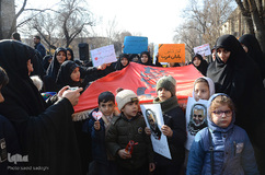راهپیمایی مردم تبریز در پی شهادت سردار سپهبد شهید قاسم سلیمانی