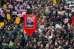 سوگواری شهادت سپهبد حاج قاسم سلیمانی در سراسر ایران