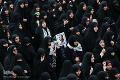 سوگواری شهادت سپهبد حاج قاسم سلیمانی در سراسر ایران