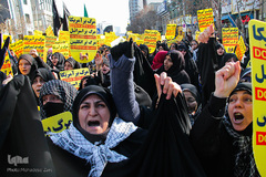 سوگواری شهادت سپهبد حاج قاسم سلیمانی در سراسر ایران