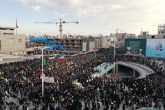 سوگواری شهادت سپهبد حاج قاسم سلیمانی در سراسر ایران