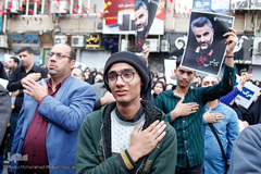 سوگواری شهادت سپهبد حاج قاسم سلیمانی در سراسر ایران