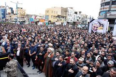 سوگواری شهادت سپهبد حاج قاسم سلیمانی در سراسر ایران