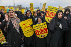 سوگواری شهادت سپهبد حاج قاسم سلیمانی در سراسر ایران