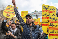 سوگواری شهادت سپهبد حاج قاسم سلیمانی در سراسر ایران