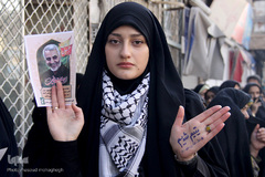 سوگواری شهادت سپهبد حاج قاسم سلیمانی در سراسر ایران