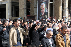 سوگواری شهادت سپهبد حاج قاسم سلیمانی در سراسر ایران