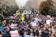 سوگواری شهادت سپهبد حاج قاسم سلیمانی در سراسر ایران