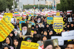 سوگواری شهادت سپهبد حاج قاسم سلیمانی در سراسر ایران