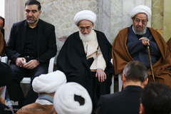 تجمع حوزویان و علما در پی شهادت سردار قاسم سلیمانی