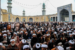 تجمع حوزویان و علما در پی شهادت سردار قاسم سلیمانی