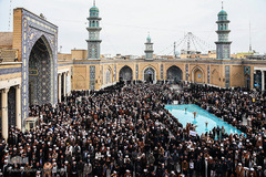 تجمع حوزویان و علما در پی شهادت سردار قاسم سلیمانی