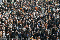 تجمع حوزویان و علما در پی شهادت سردار قاسم سلیمانی