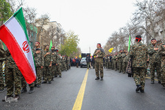 راهپیمایی دانشجویان دانشگاه های تهران در پی شهادت سردار قاسم سلیمانی