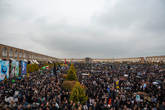 اصفهان در سوگ سردار عالی مقام،  شهید حاج قاسم سلیمانی