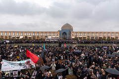 اصفهان در سوگ سردار عالی مقام،  شهید حاج قاسم سلیمانی