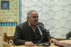 مراسم تجدید عهد هنرمندان با سردار آسمانی